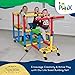 Funphix Kid's Playground Slide Set - Montessori Jungle Gym - STEM Buildable Climbing Toys for Toddlers 2-12 - Indoor & Outdoor Playhouse, All-in-One Set, 511 Pcs