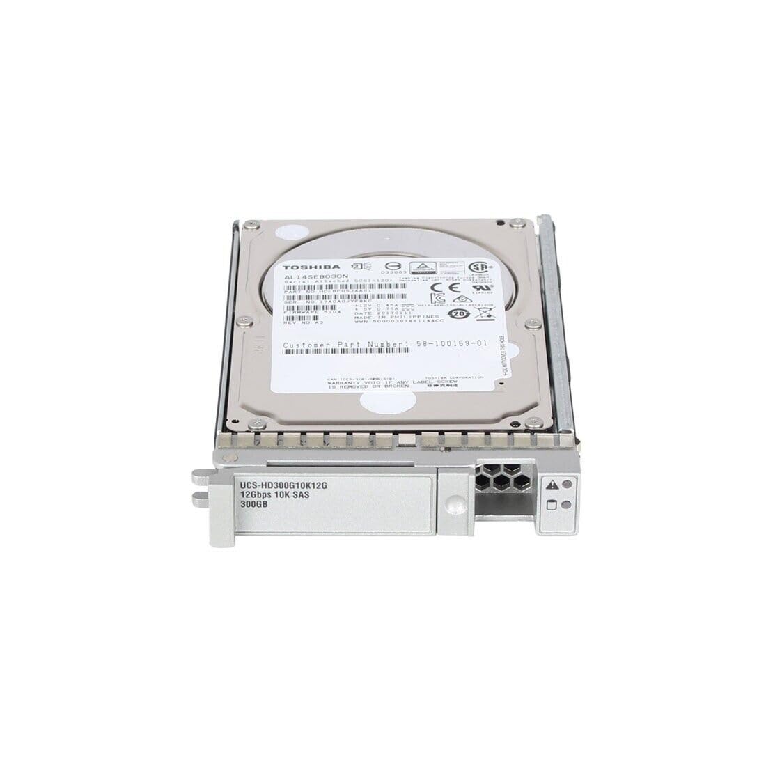 Cisco Systems UCS-HD300G10K12G 300GB 12G SAS 10K RPM SFF Hard