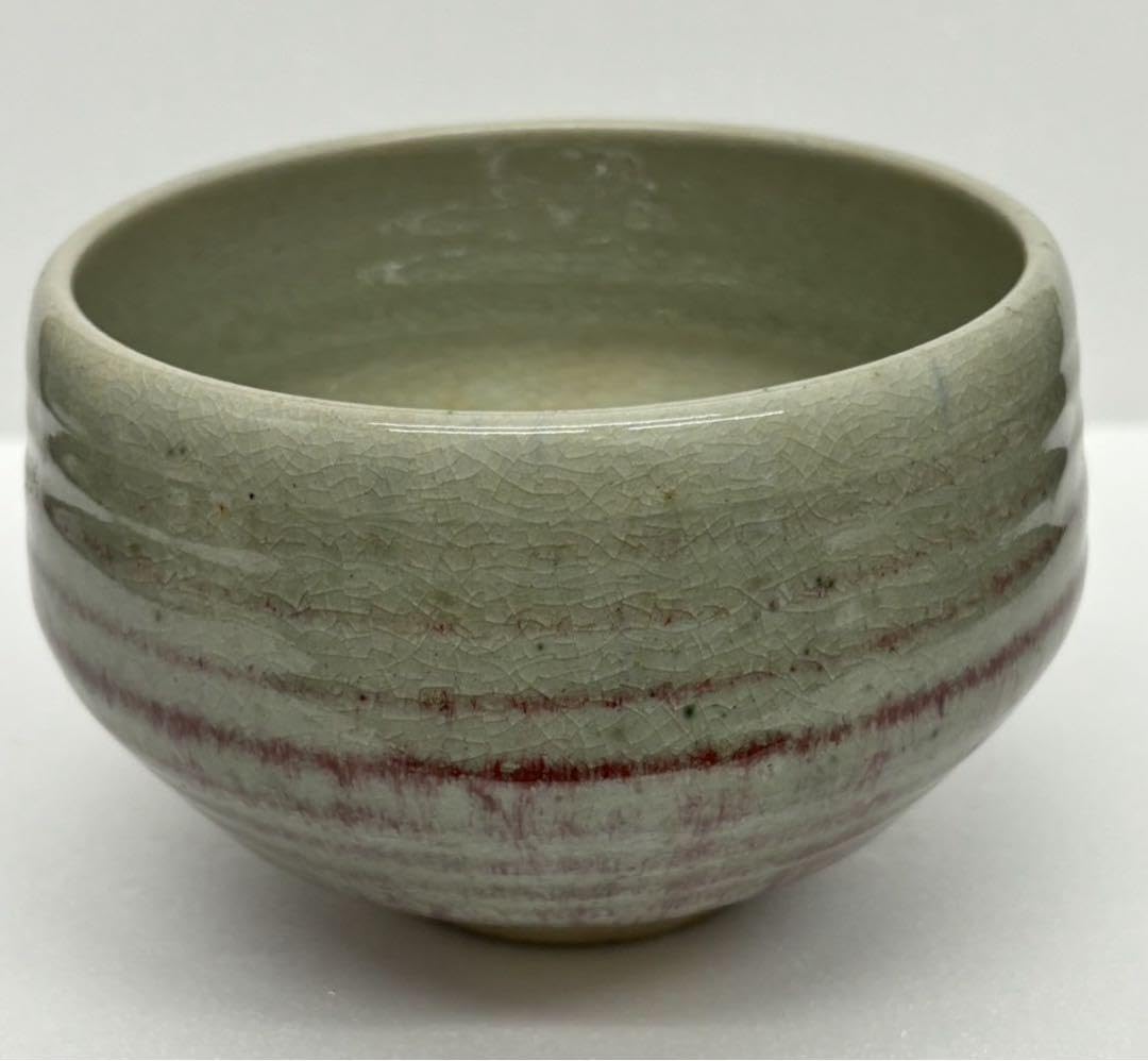 Amazon.co.jp: 抹茶茶碗/上神山窯上神焼 品 陶芸品 鳥取県