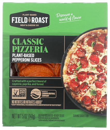 FIELD ROAST Classic Pizzeria Plant-Based Pepperoni Slices, 5 OZ