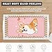 ZOUTAIRONG Corgi Heart Changing Pad Covers Breathable, & Washable Cover Changing Mat Sheets Cover for Baby Girls Boys Diaper Changing Pad Cover Soft Unisex Cradle Sheets (Pink)