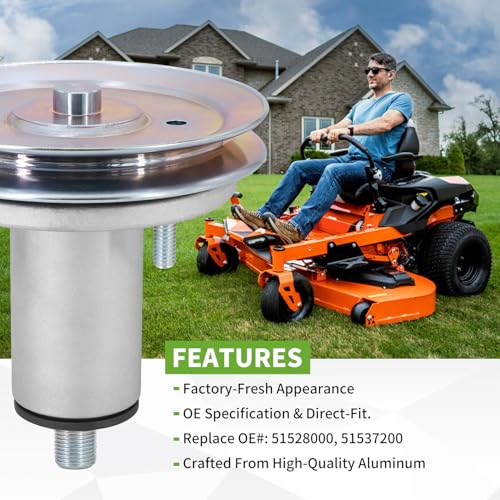 Solution vibrations tondeuse Kit broche Ariens Gravely Ikon-XD 52 et courroie de coupe