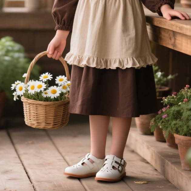 Image of ESTINE Toddler Girls Mary Jane Oxford Dress Shoes Wedding & School Party Uniform