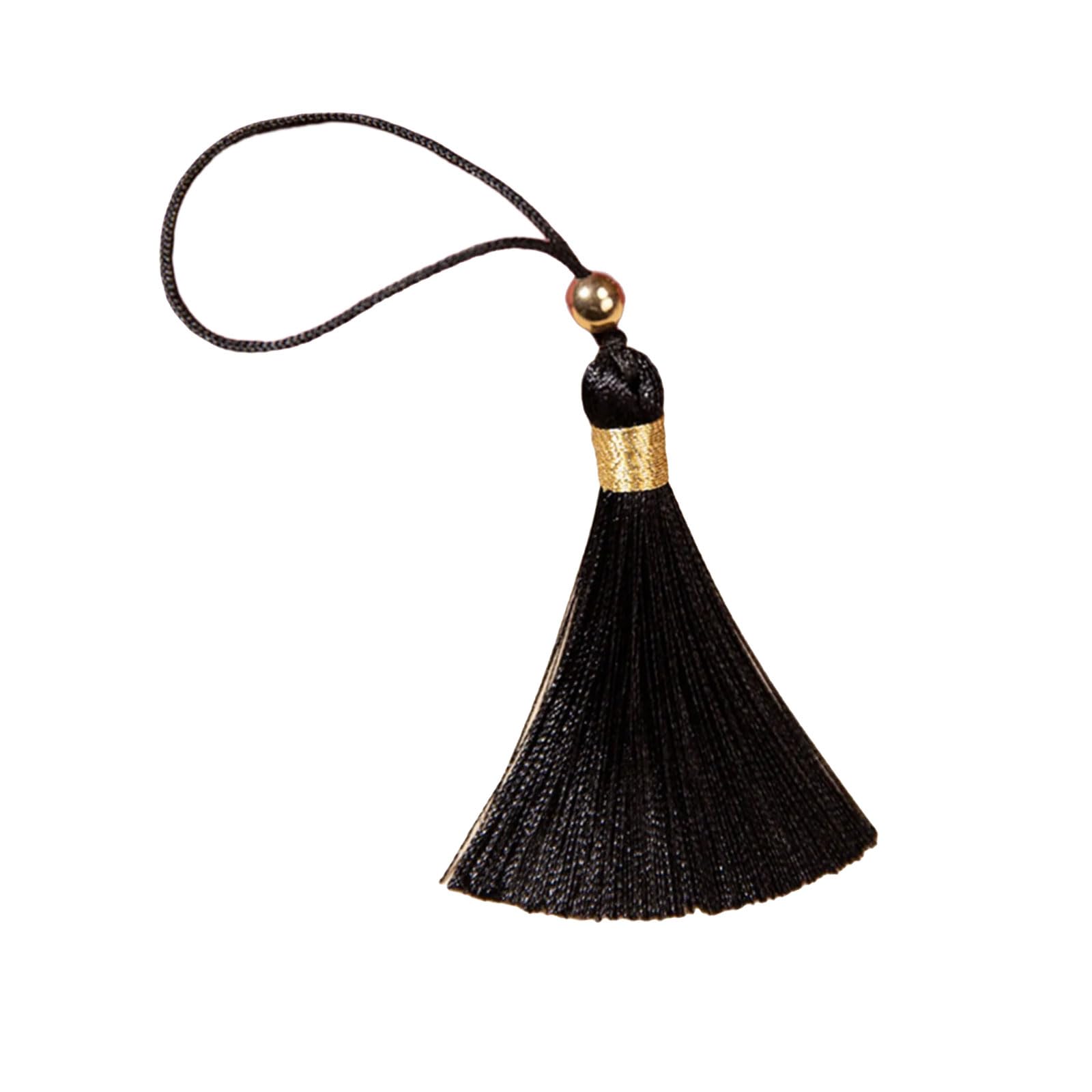 NEWFT Practical Sturdy Polyester Materials Tassels Pendant in Vibranting Color Accesosry for Jewelry and Home Decoration