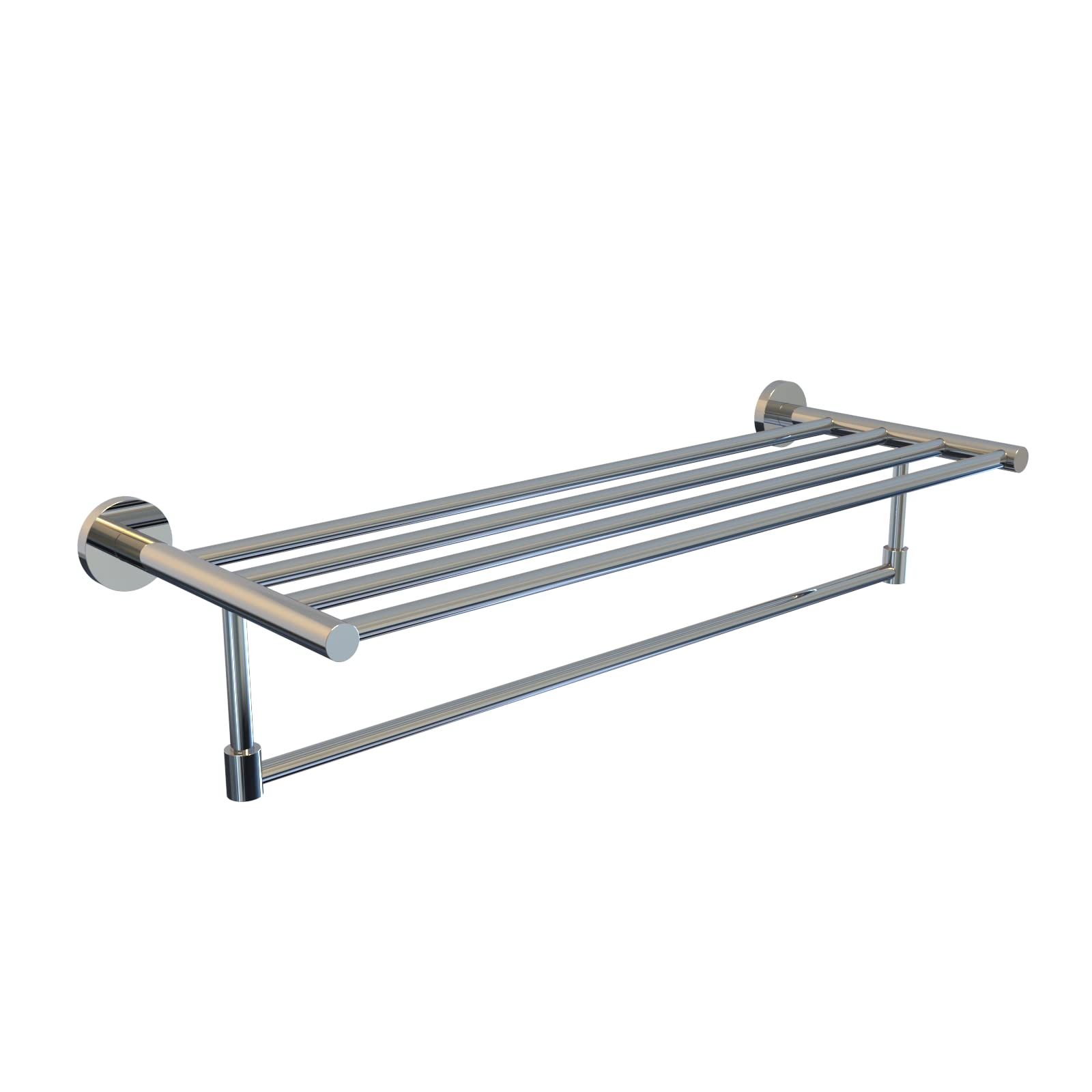 Agua Accessories Towel Rails Wall Mounted 60cm, Brass Towel Rack Hanging  Cloths for Bathroom, Chrome Kitchen Towel Holder Bar is Hand Towels  Storage, 12-Year Guarantee : Amazon.co.uk: DIY u0026 Tools