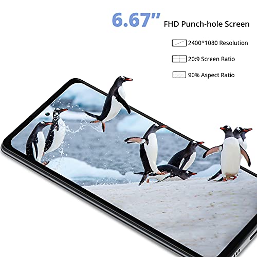 Blackview Unlocked Smartphones, A100, Helio P70 Bundle Android 11 Unlocked Cell Phones, 6.67" Punch Hole Screen, 6Gb+128Gb Rom Cell Phone, 4G Global Bands Dual Sim Unlocked Phones, 4680Mah Phones #TOP1