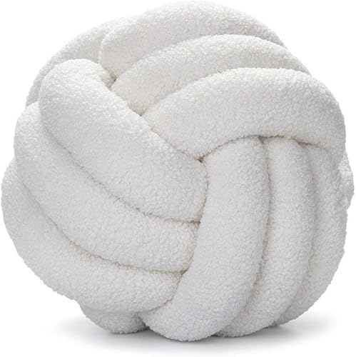 Cyprinus Carpio Almohada de forro polar de peluche, tejida a mano, almohada de respaldo para sofá, sala de estar, estudio, cojín redondo para mesita