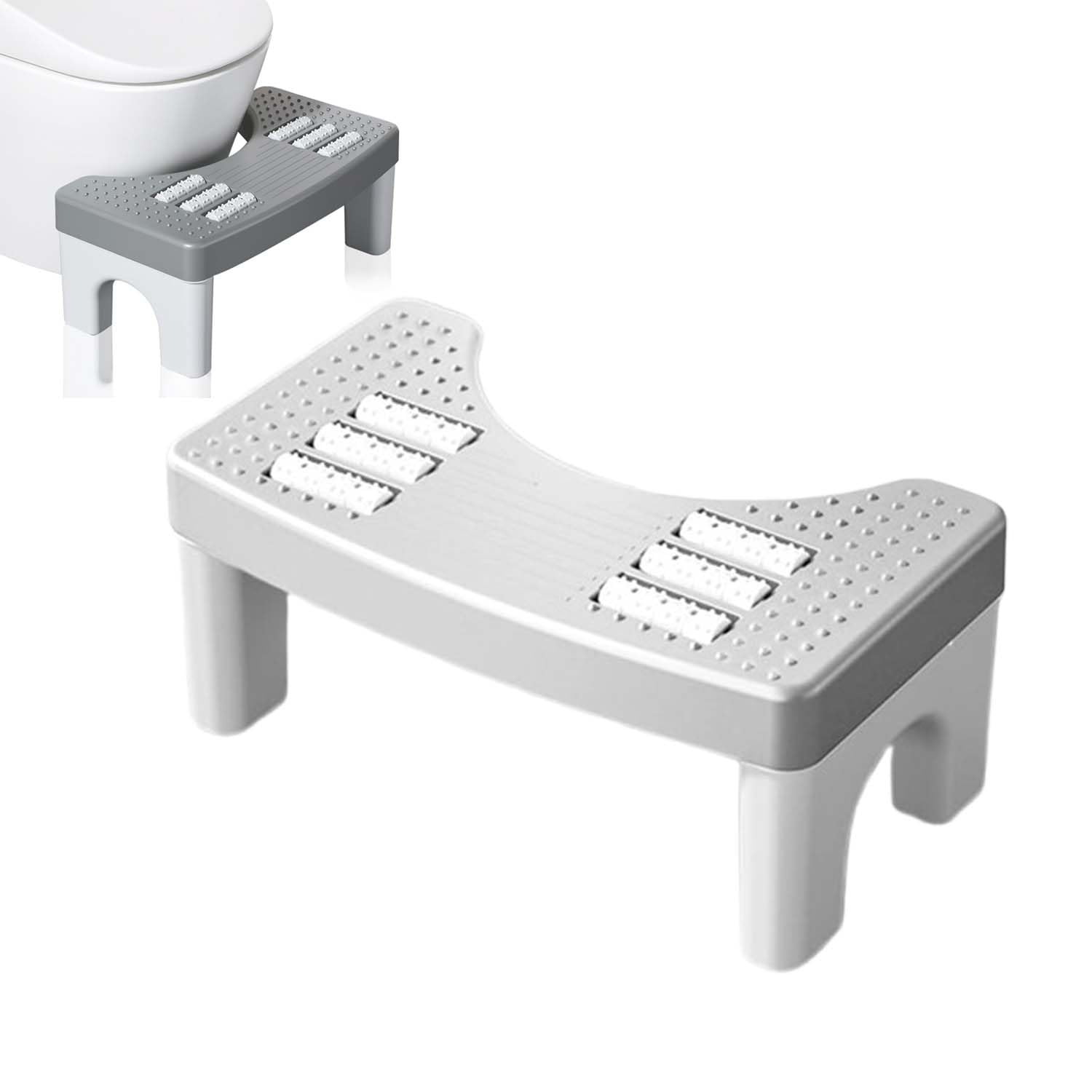 Sgabello Per Wc Ergonomico, Sgabello Da Toilette, Sgabello Da Bagno Fisiologico, Per Adulti Antiscivolo, Scientifico, Lenitivo Intestinale Previene Emorroidi, Costipazione, Flatulenza