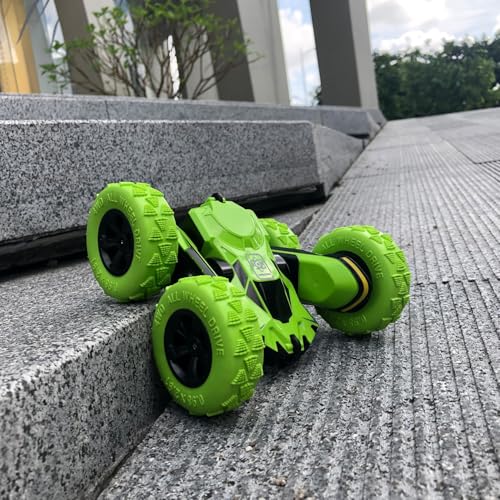 image for Threeking Double-Sided Driving Rc Stunt Car Toys Remote Control Cars 3