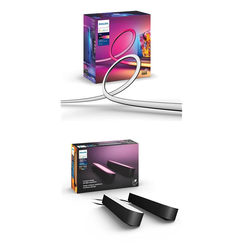 Philips Hue55" Gradient Lightstrip Music Bundle + Hub