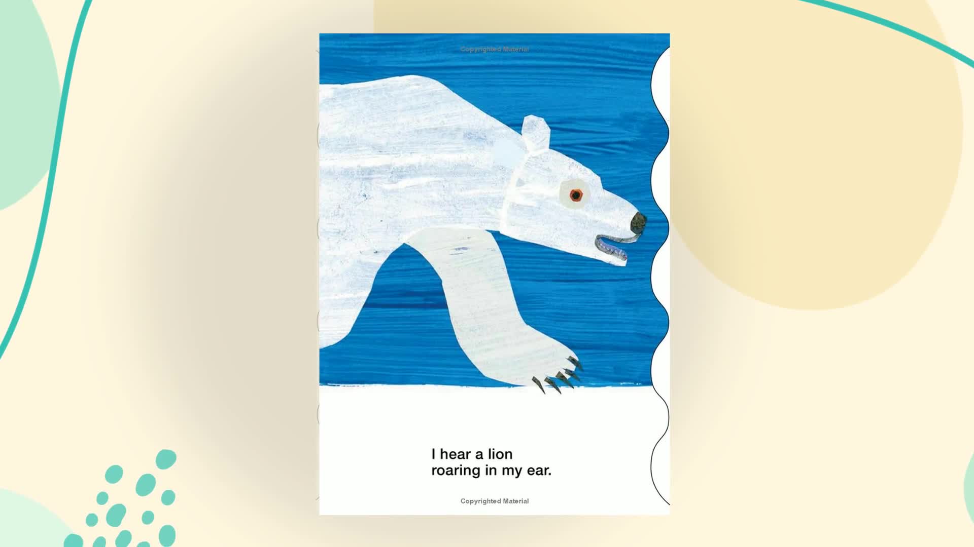 Image of Polar Bear, Polar Bear, What Do You Hear? Sound Book (Brown Bear and Friends): A noisy board book edition of the classic Eric Carle picture book