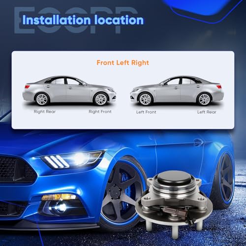 Image of ECCPP 515176 Wheel Bearing Hub Assembly for Lincoln Navigator 2018-2020