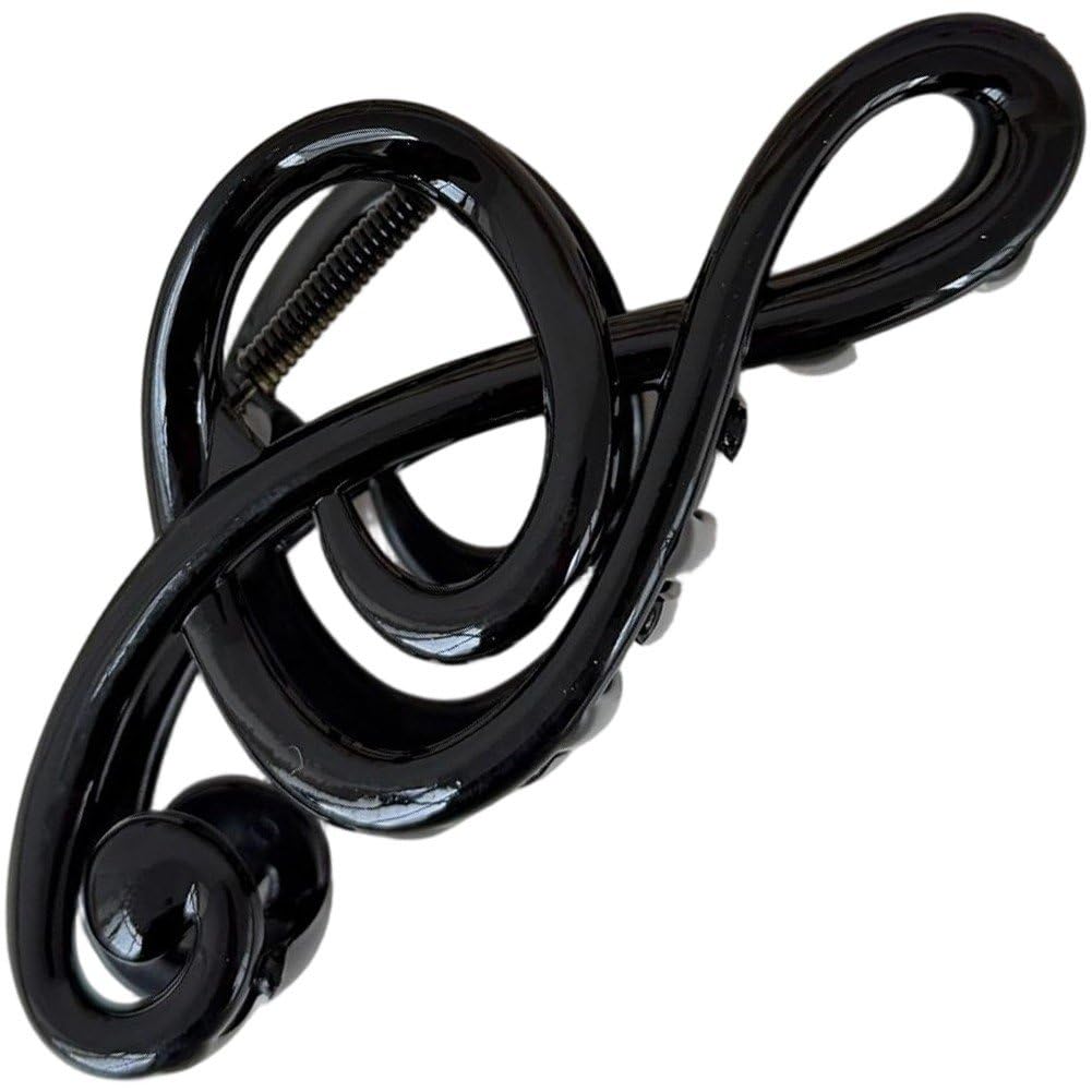 Sslvya Music Note Hair Clips Musical Note Hair Claw Clips Large Nonslip Hair Jaw Clip for Thin Thick Hair Stylish Hair Accessories for Women