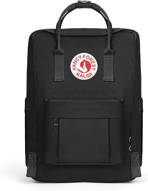 KALIDI Unisex Lightweight Backpack School Bag Water-resistant Casual Rucksack fits 15 inch Laptop for Boys Girls Men and Women