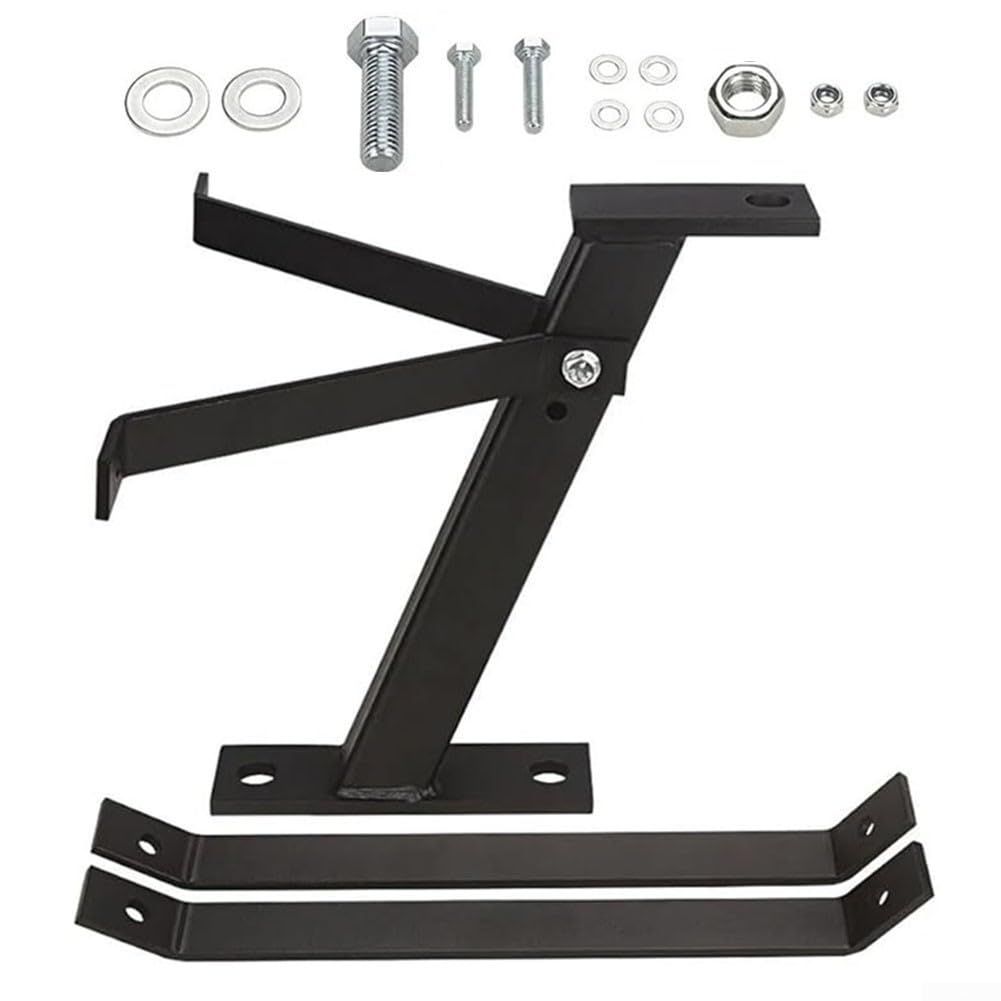 Eawfgtuw Heavy Duty Garten Traktor Anhängerkupplung Massiv Eisen Anhänger Befestigung Rasentraktor Zubehör Mäher Anhänger Anschluss für Aufsitzrasenmäher Transportzubehör