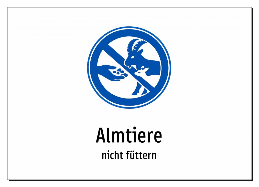 43471-DE-S-07 | Almtiere - nicht füttern