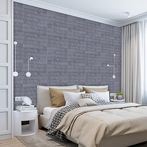 3D Wall Panels Peel And Stick 3D Brick Wallpaper Peel And Stick Faux Stone Wall Panel Foam Brick Self-Adhesive 3D Wallpaper Faux Brick Paneling #TOP2