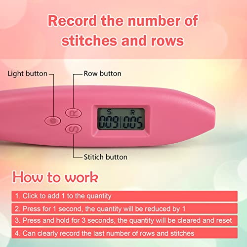 12 Size Counting Crochet Hooks Set For Stitch & Row Counter, Light Up Crochet Needles Kit With Storage Case, Ergonomic Handle For Arthritic Hands,Diy Hand Knitting Craft Art Tools For Beginners(12)… #TOP3