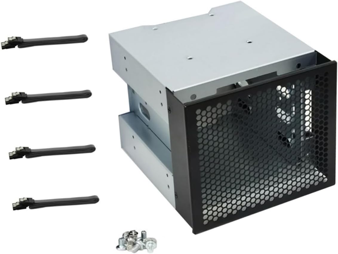 TEHAUX Hard Drive Storage Box Hard Drive Tray Mounting Bracket Computer Case Extension