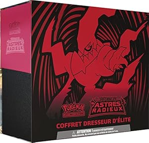 Produit Pokémon Asmodee Pokémon, Coffret Dresseur d'Élite Epée et Bouclier - Astres Radieux, Cartes à Collectionner, A partir de 6 Ans POKELIEB10