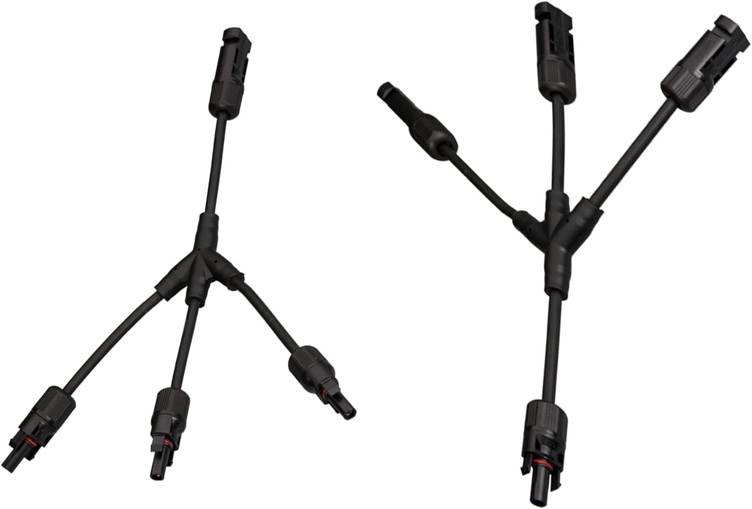 Good BNTai Solar Connectors Y Branch Parallel Cable Connector 1 to 3 Solar Cable for Solar Panel FFFM+MMMF 1Pair