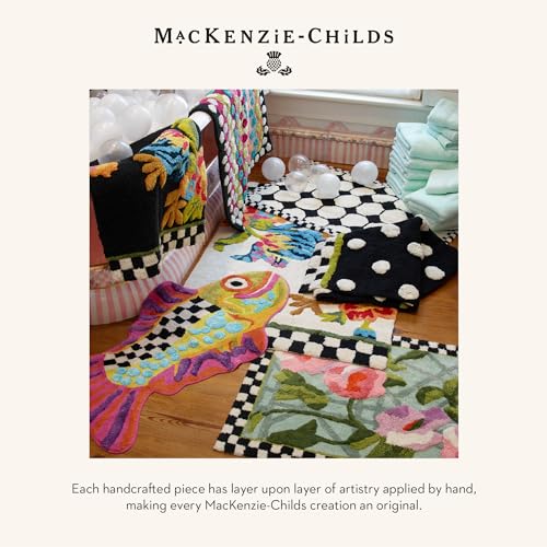 MACKENZIE CHILDS 毛布・ブランケット Mosaic Basket Weave Throw - Mackenzie-Childs