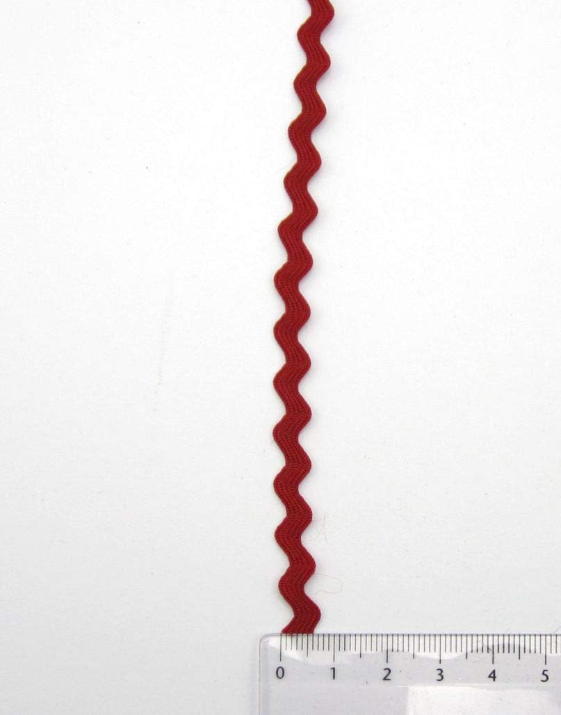 8mm RIC Rac Trim Copper Red - per metre