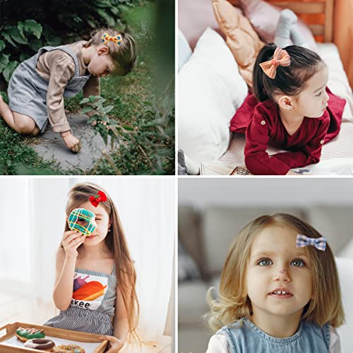 Fzbnsrko 25 Pcs Girl Hair Clips Cute,Baby Girl Hair Bows Clips Candy Barrettes Hair Clips For Girls Toddlers Kids Children(Random Styles) #TOP6