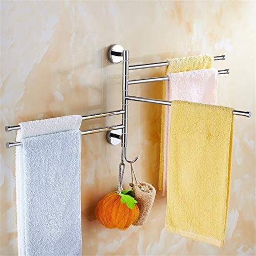 Porte-serviettes suspendu pour salle de bain moderne et ordonnée