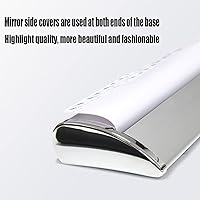 Vista 3 de Signs Soporte retráctil de alta calidad para pancartas enrollable para ferias comerciales, color plateado 33½ x 65-90 y funda de transporte rígida