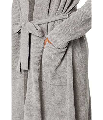 Image of Barefoot Dreams CozyChic Ultra Lite Tipped Ribbed Short Robe