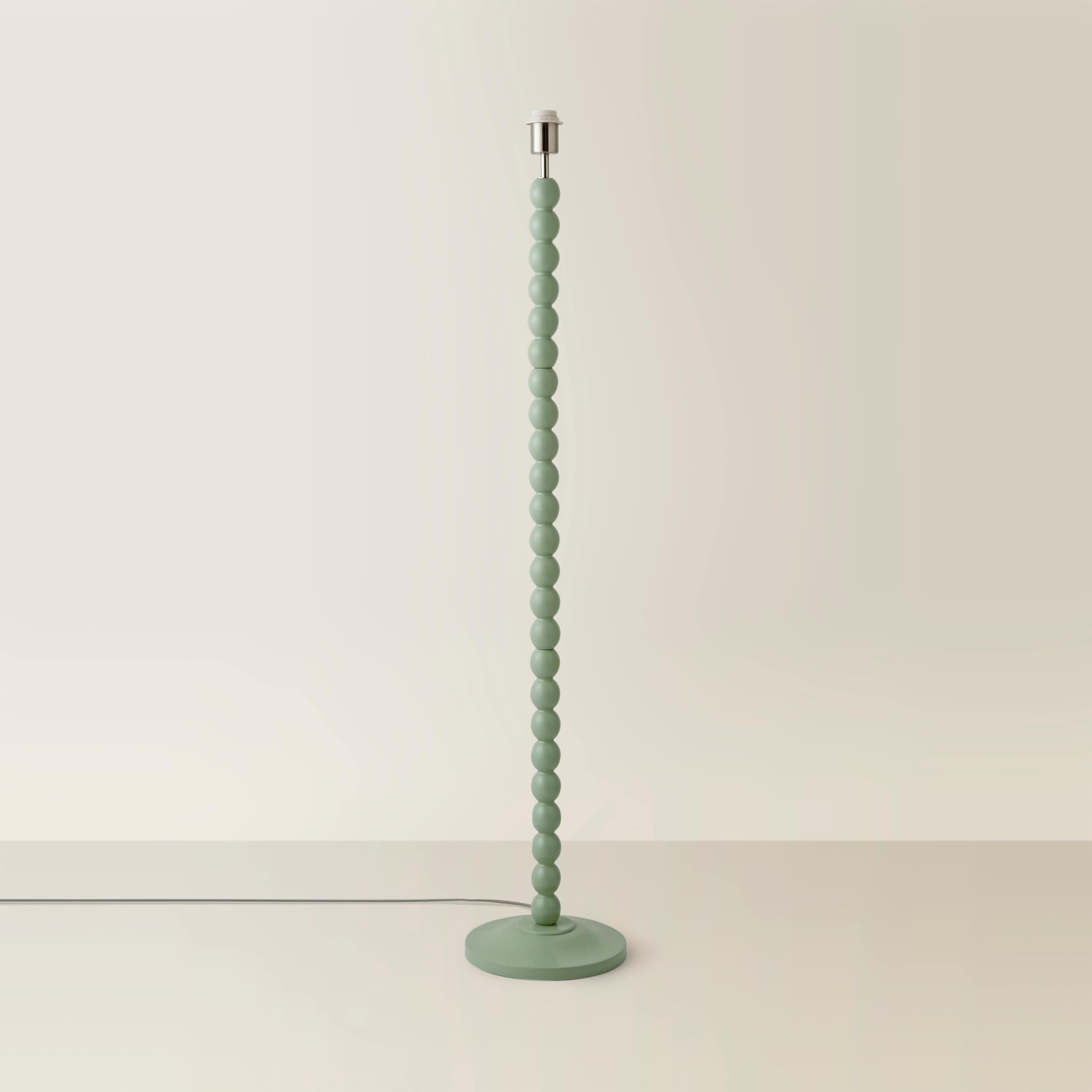 ValueLights | Sage Green Bobbin Stem Standing Floor Lamp Base | Floor Lamps & Torchieres, Home Décor & Improvement Essential