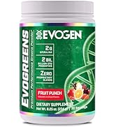 Evogen Evogreens | Premium Performance Greens Superfood, Spirulina, Pomegranate, Probiotics, Kale...