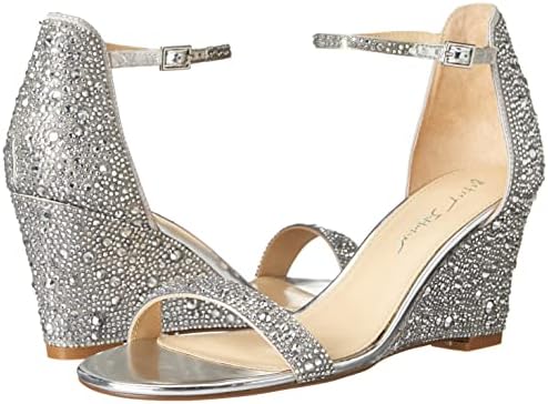 Betsey Johnson womens Sb-debie Pump, Silver, 6.5 US | Image 6