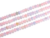 Vista 18 de Adabele - 1 hebra de piedra preciosa curativa natural de lapislázuli crisocola de 0.118 in (0.12 pulgadas), cuentas sueltas redondas facetadas