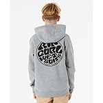 Rip Curl boys Icon Pullover Hooded Fleece Sweatshirt - Image 2