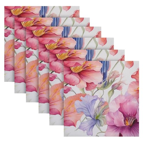 Servilletas de Tela Multicolor Pack 6 20x20 in miniatura 2