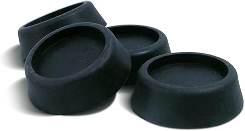 Almohadillas antivibración súper silenciosas para lavadora y secadora, el mejor estabilizador de lavadora, incluye 4 almohadillas de goma