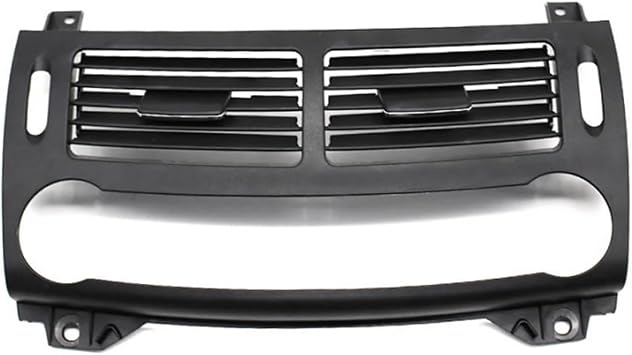 Front Dashboard Air Conditioner Ac Vent Grille Cover Panel Compatible With Mercedes Benz E Class W211 2003-2008 E200 E230 E260 E280 E300 Automotive InteriorBlack-Central