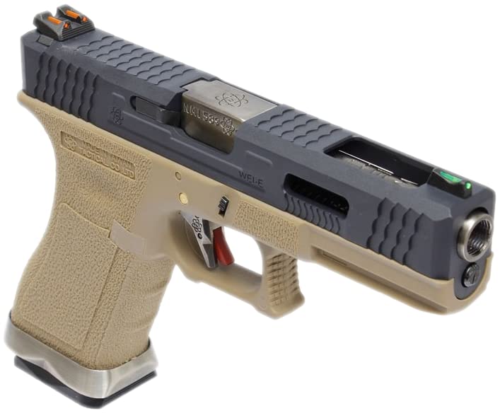 We G-Force 17 Silver Barrel Metal (Tan/Nera)
