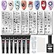 Stamping Gel Nagellack nagelstempel Set, 7 Farben mit 6pcs nagel stempel nageldesign, french nails stempel nail stamp UV Stamping Gel nagel stempelset, Stampers mit Schabern Maniküre Nagel Werkzeug