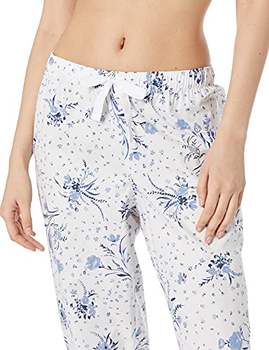 Image of Amazon Essentials Women's Cotton Pajama Pants, Breathable Poplin Sleep Pant with Drawstring Elastic Waist