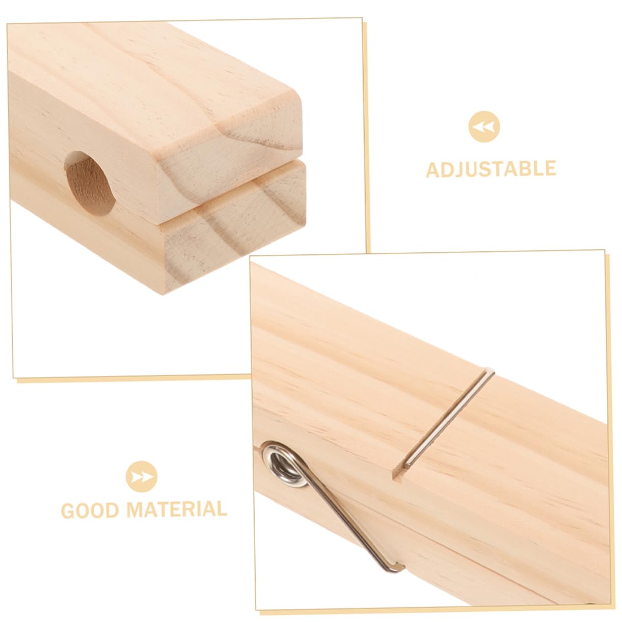 2stücke Holz Wäscheklammer Handtuchhalter Für Große Handtücher Wäscheklammern Aus Holz Für Badezimmer Und Waschküchen Hängeklammern Zum Trocknen Von Kleidung