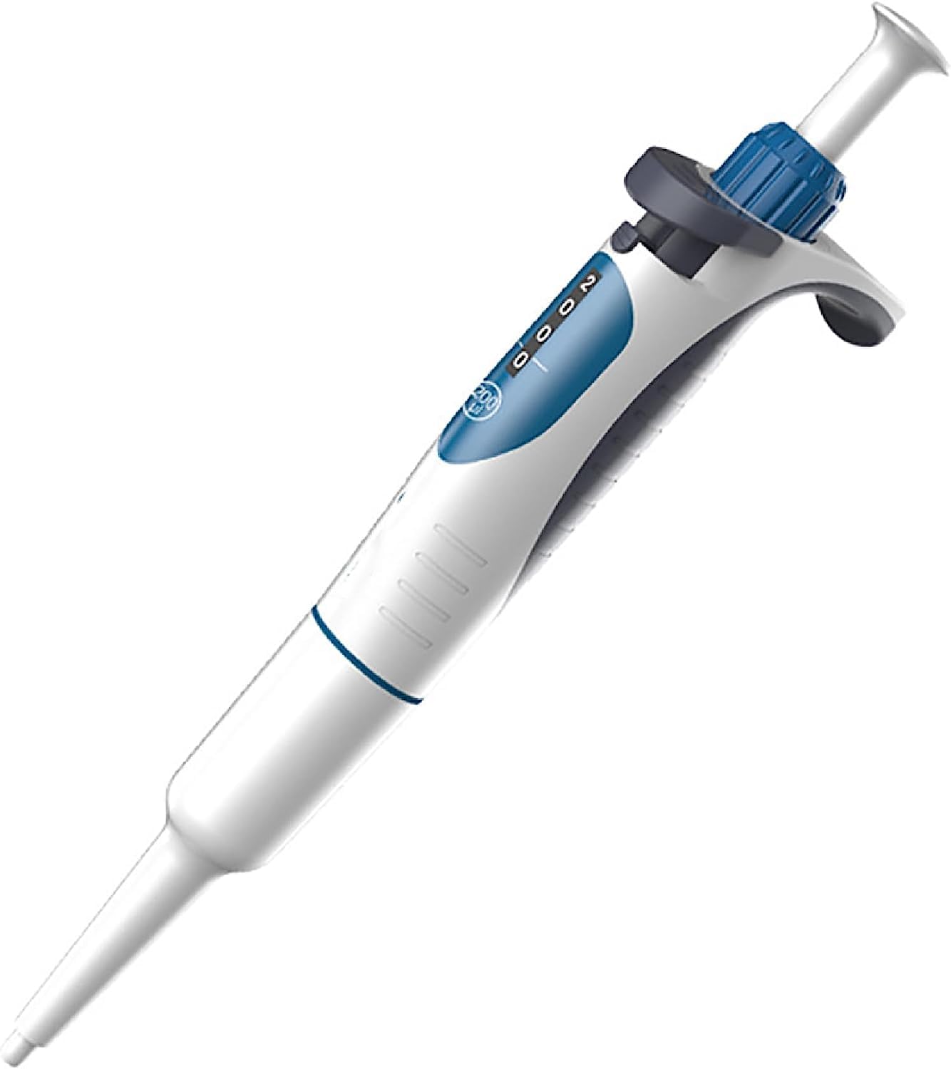 Micropipeta de laboratorio, rango de capacidad de 0.1-1ul pipeta de canal único de alta precisión, pipeta de volumen ajustable, utilizada en médico, educativo, químico.