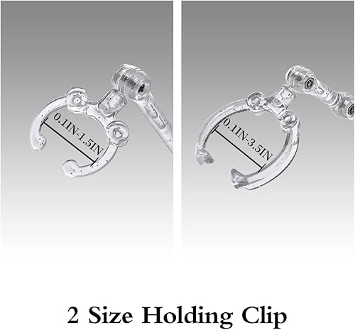 Miniatura 3 de Ddung Doll Stand - Clear Doll Stand For 0.5" To 10" Dolls And Action Figure Stand (3-Pack)