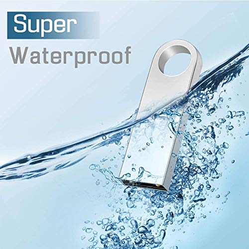 USB Flash Drive Thumb Drive Small Capacity Pen Drive Rotating USB Memory Stick Metal U Disk for Data Storage (2TB) - Thumbnail 4