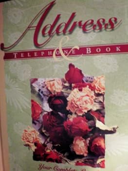 Hardcover Address Telephone Book -- Your Complete List of Names & Numbers Book