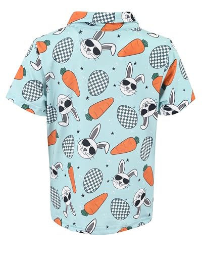 Image of Unique Baby Short Sleeve Collared Boys Polo Shirt, Toddler Kids Polo Shirts