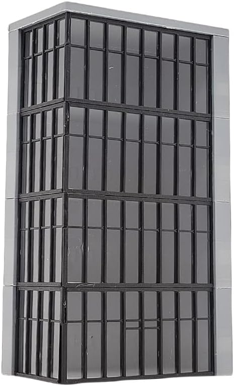 Outland Models Modern 4-Story Commercial Building Corner Office 1:87 HO Scale