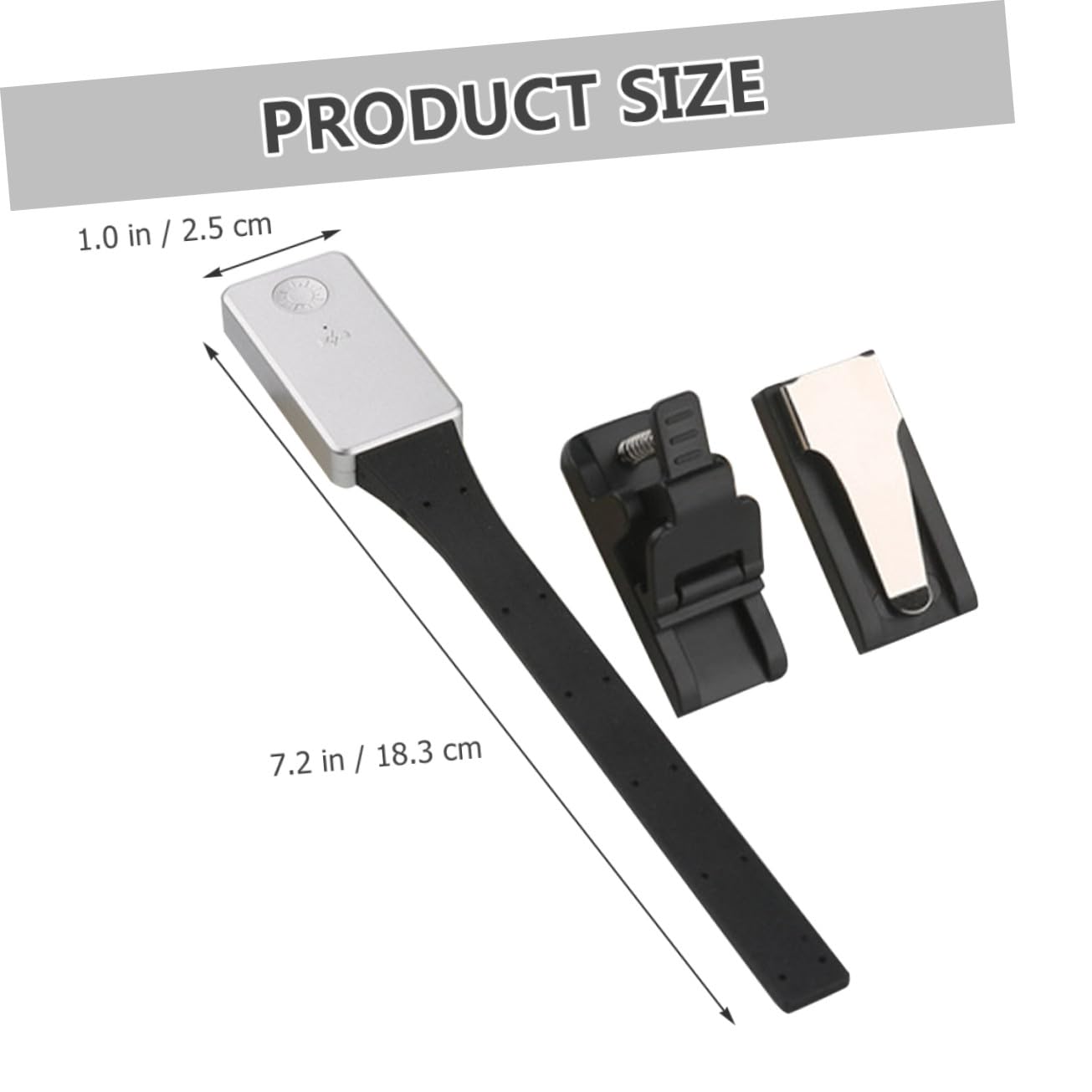 VALICLUD Lampada da Lettura Clip Magnetica LED Dimmerabile, Luce a 3 Temperature, Ricaricabile Usb, Compatta e Portatile per Studio e Lettura a Letto